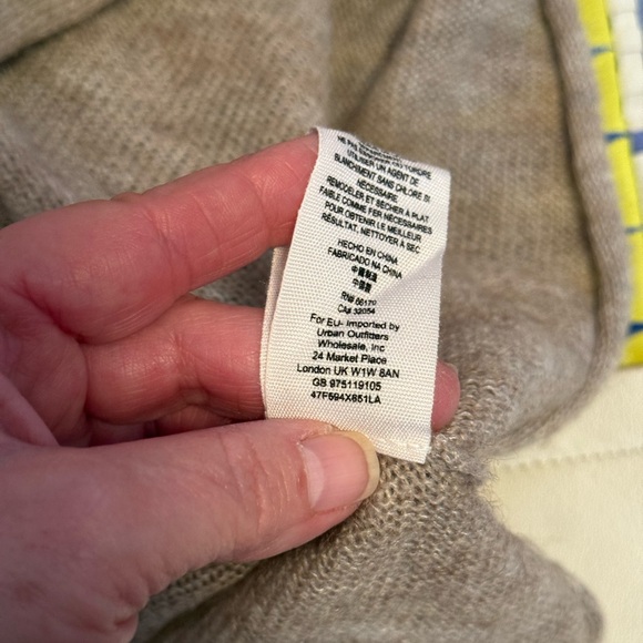 Free People Sadie Dolman Oversized Wool Blend Sweater Size Large - Picture 7 of 8